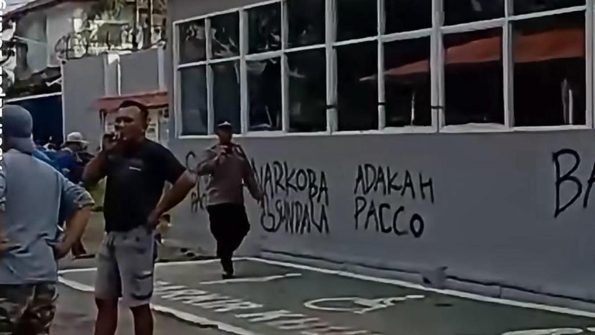 Kondisi Bangunan Sesudah Aksi